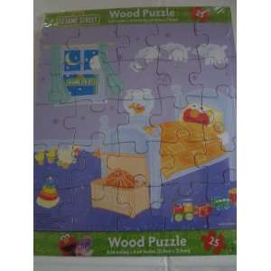  Sesame Street Elmo Wood Puzzle 25 Piece One Puzzle 