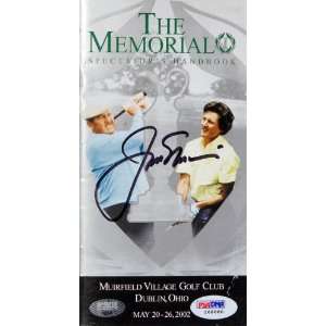     The Memorial   PSA/DNA   Golf Cut Signatures
