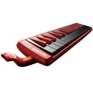 Hohner Fire Melodica   Red 32 Key