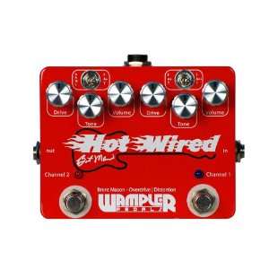  Wampler Hot Wired Brent Mason Overdrive/Distortion Pedal 