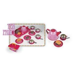  Tea Party Portable Play Set: Toys & Games