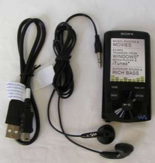 Sony Walkman NWZ E365 16 GB  player with FM Stereo  