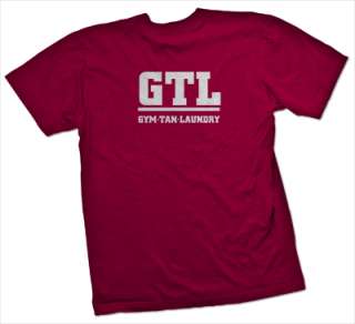 GTL T Shirt gym tan laundry funny shore jersey colors  