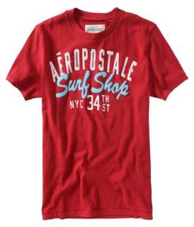 Aeropostale mens graphic Surf Shop NYC t shirt  