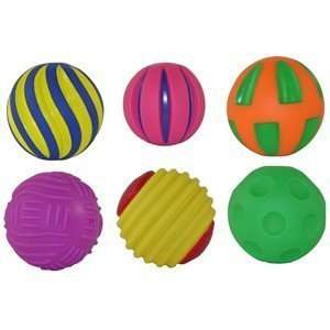  Get Ready 820 Set of 6 tactile balls Toys & Games