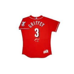  Ken Griffey Jr. Cincinnati Reds Autographed Alternate/Red 