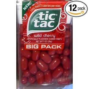 Tic Tac Big Pack Wild Cherry (Pack of Grocery & Gourmet Food