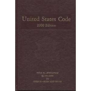  United States Code, 2000, V. 11 Title 20, Education 