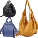 Womens handbag lady shoulder bag with Bear Pendant Tassel Hobo  