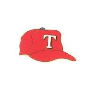 Texas Rangers Cap Pin by Peter David: Sports & Outdoors