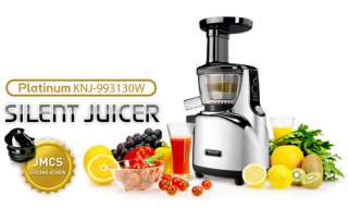 New concept design juicer conserves counter space and complements your 