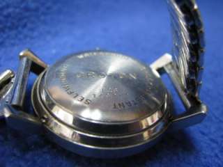 Croton Automatic Waterproof Watch Runs Hands Catch Vintage  