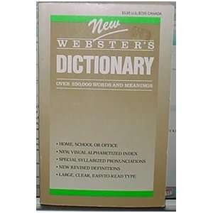  New Webster Dictionary Webster Books