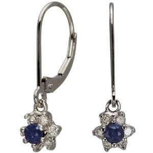  Diamond and Sapphire Earrings DaCarli Jewelry