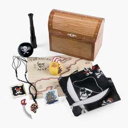 FILLED PIRATE TREASURE CHEST TREAT BOXES/Party Favor/Birthday Supply 