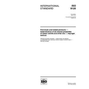 1997, Petroleum and related products    Determination of air release 