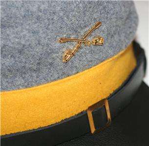 CONFEDERATE REBEL CSA Civil War Cavalry KEPI CAP HAT  