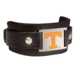 Tennessee Volunteers Vols UT Leather Cuff Retro Bracelet:  
