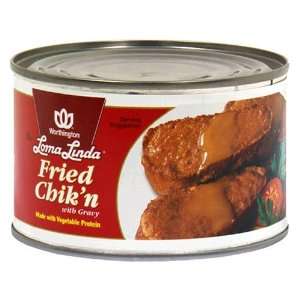 Loma Linda Fried ChikN with Gravy, 13 Ounce Can  Grocery 
