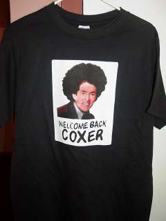 WELCOME BACK COXER DR COX SCRUBS SERIES NEW T SHIRT  