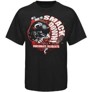   Cincinnati Bearcats Youth Black Smack Down T shirt