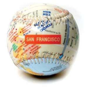  Baseball San Francisco City Map Sports: Home & Kitchen