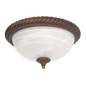 Nuvo Lighting Semi Flush 60 027 Tet A Tet Traditional Close to Ceiling 