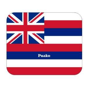  US State Flag   Puako, Hawaii (HI) Mouse Pad Everything 