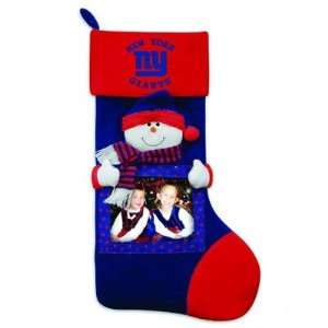  New York Giants Snowman Picture Stocking Sports 