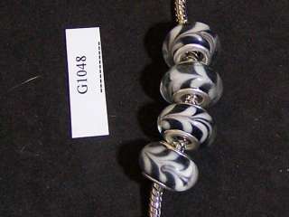 China Pandora Glass Spacer Beads*Ships from USA*Fits European Style 