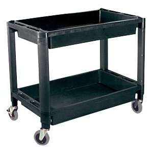   : ATD Tools 7016 Heavy Duty Plastic 2 Shelf Utility Cart: Automotive