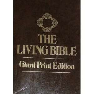  THE LIVING BIBLE Giant Print Edition: hOLY SPIRIT: Books