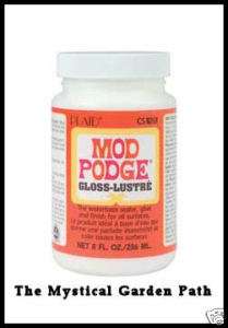 8oz Mod Podge Gloss Lustre Acid Free Glue & Sealer  