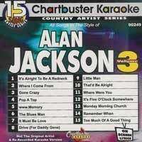 CHARTBUSTER KARAOKE cdg90249   Alan Jackson Vol.3  
