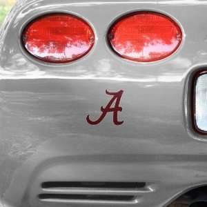  Alabama Crimson Tide Crimson Wordmark Decal Automotive