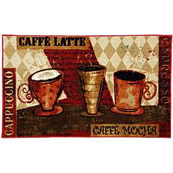 Mohawk Home Jazzy Coffee Red Kitchen Rug (18 x 39)  Overstock