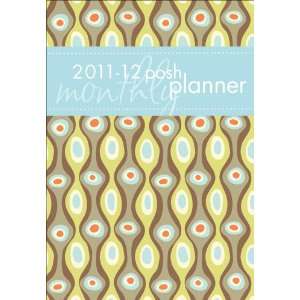 com Posh Planner Circles & Squiggles 2011 Monthly Planner Calendar 