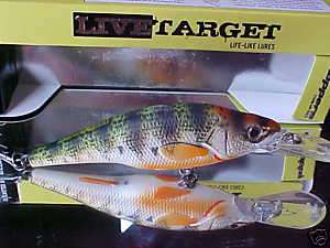  Target NATURAL MATTE Yellow Perch YP98M100 for Walleye/Bass/N. Pike