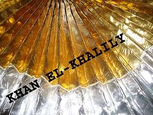 New Silver & Gold Lame Custome Belly Dance Isis Wings  