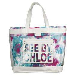 See by Chloe 9S7056 Large See through Tote Bag  