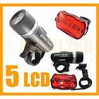 Outdoor Bike Bicycle Light LED Headlight Taillight Sets