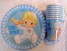 precious moments party plates cup baby shower boy birthday supplies