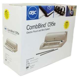 GBC CombBind C95e Electric Comb Binding Machine 7705600  