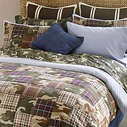 Tommy Hilfiger Winchester 3 piece Comforter Set  Overstock