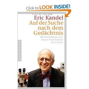   Auf der Suche nach dem Gedächtnis (9783570550397) Eric Kandel Books