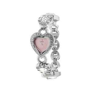 Guess Womens Heart Diamond Bracelet Watch Model U15007L1 