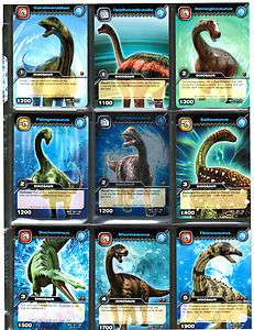   KING UD TCG Card DKCG Page of 9 [Camarasaurus][WATER] 1 Foil +8 Common