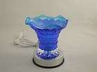 Touch Lamp Night Light Electric Oil Lamp Tart Warmer 319B Clear Blue 