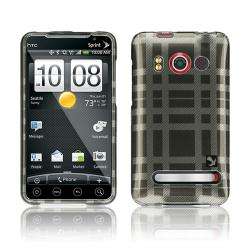 Grey Checker HTC EVO 4G Protector Case  