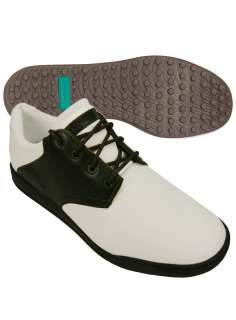   Cardiff Saddle Mens Spikeless Leather Golf Shoes 886397050831  